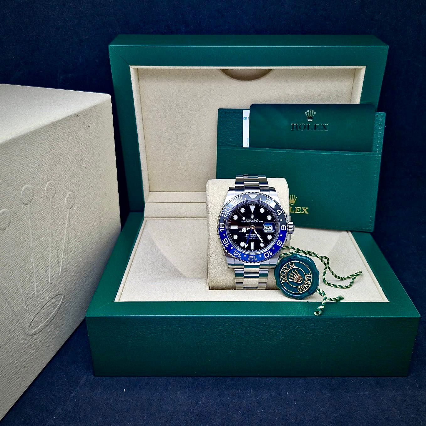 ROLEX GMT MASTER II - BATMAN