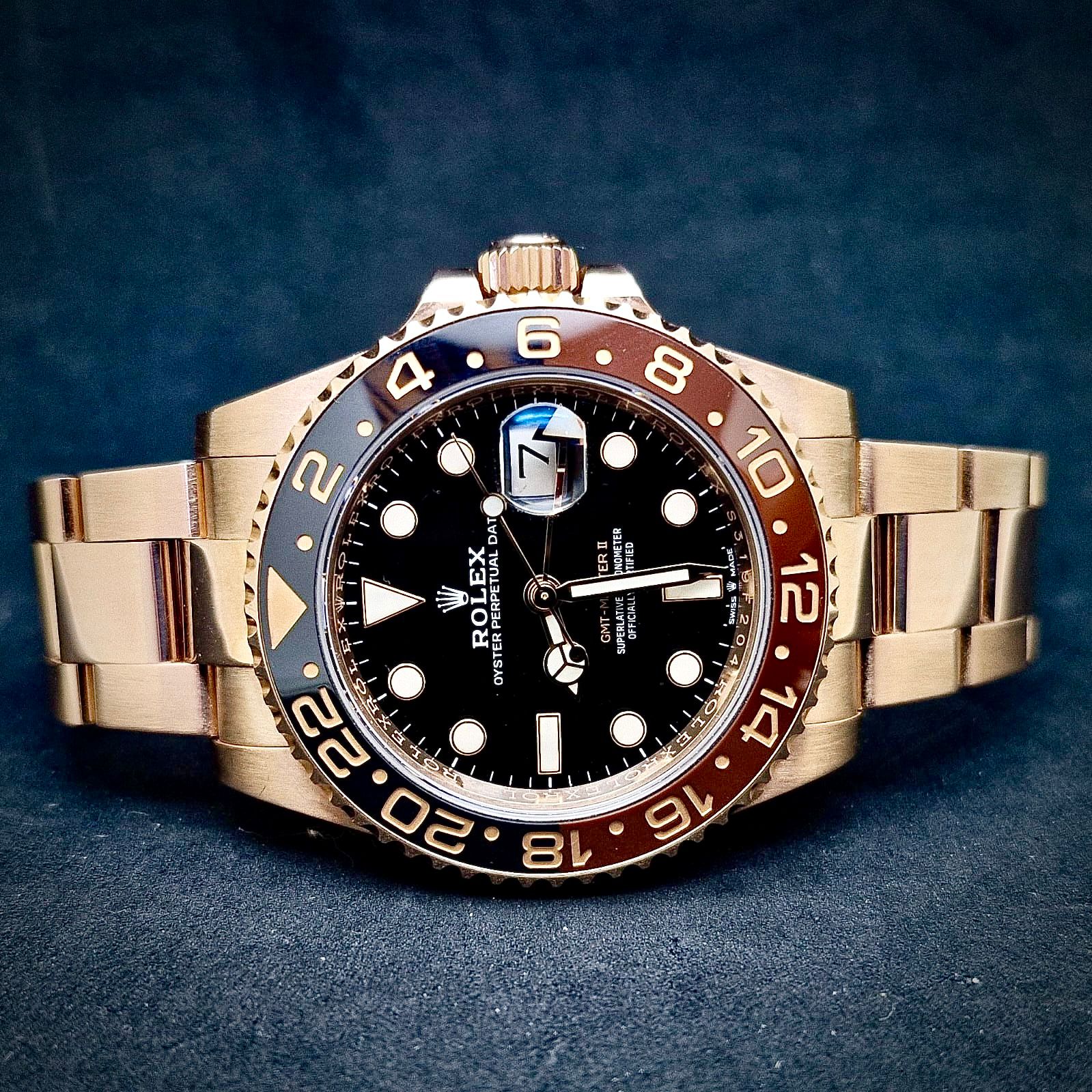 ROLEX GMT MASTER II - ROOTBEER