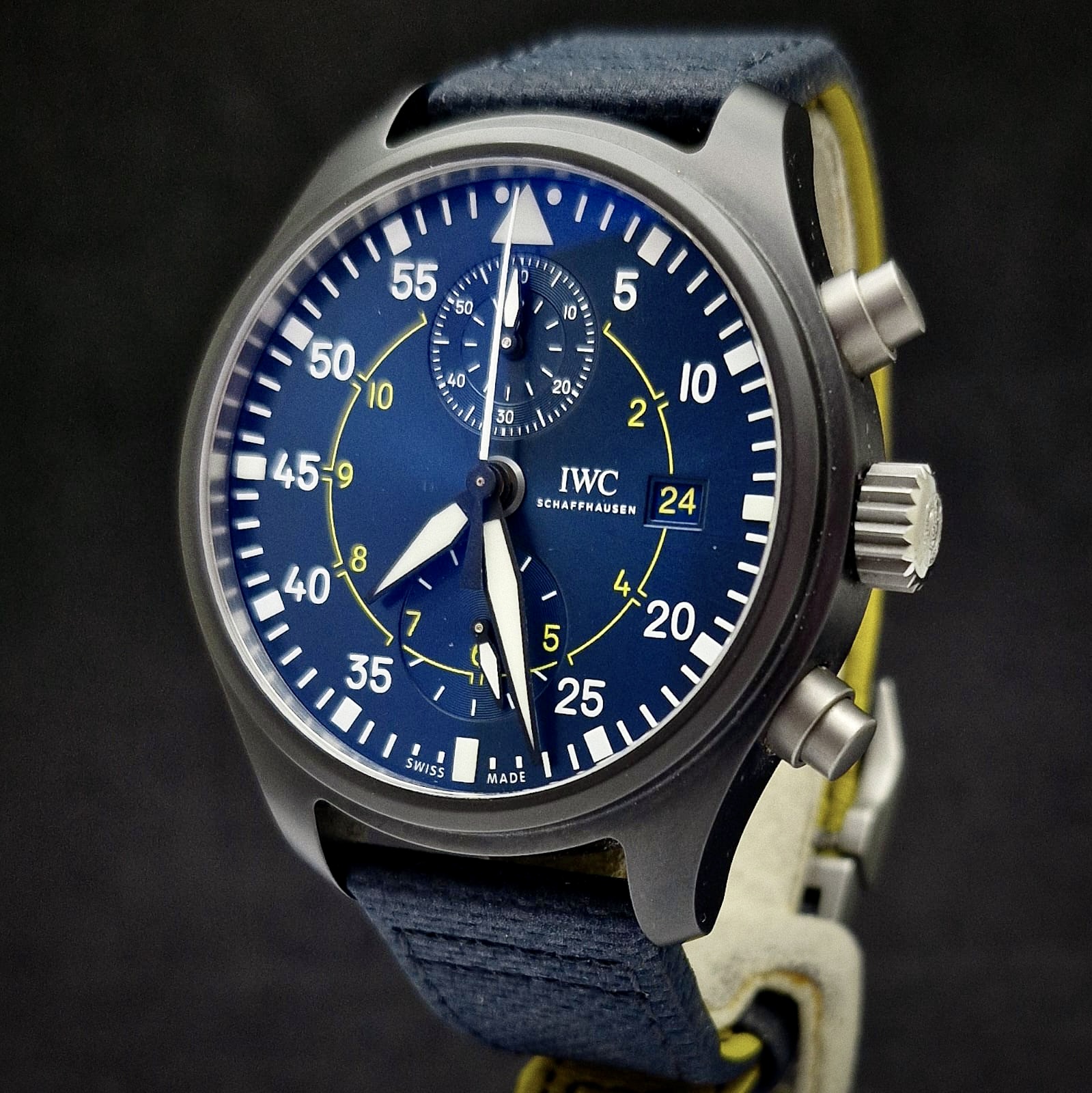 IWC PILOT CHRONOGRAPH BLUE ANGELS