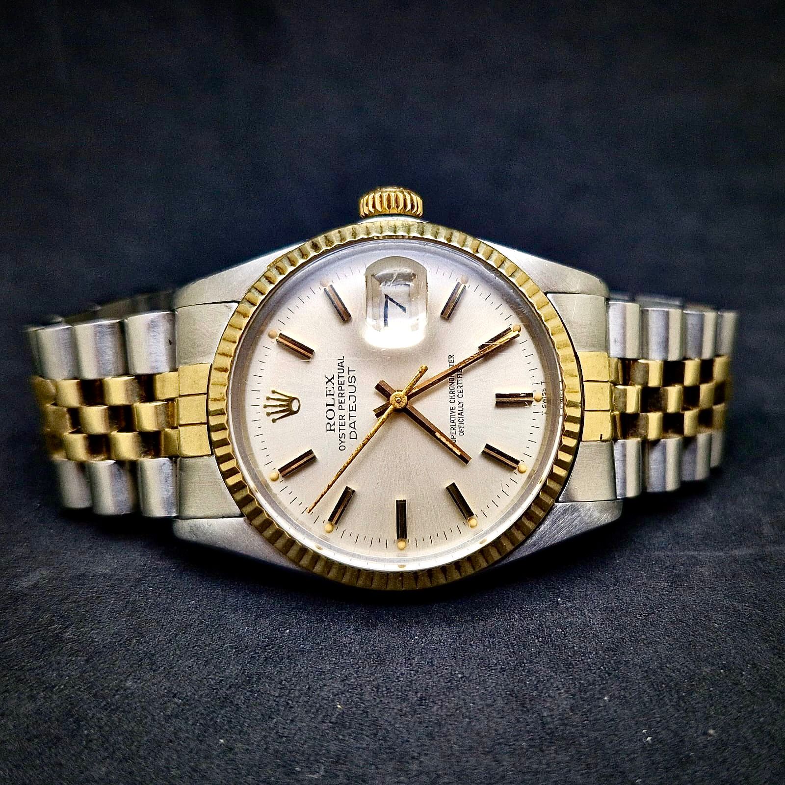 ROLEX DATEJUST GOLD & STEEL