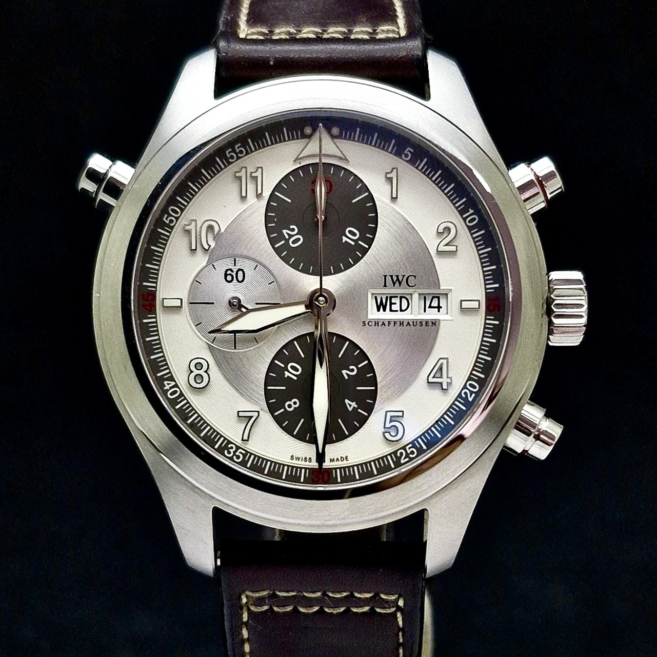 IWC PILOT SPITFIRE DOUBLE CHRONOGRAPH