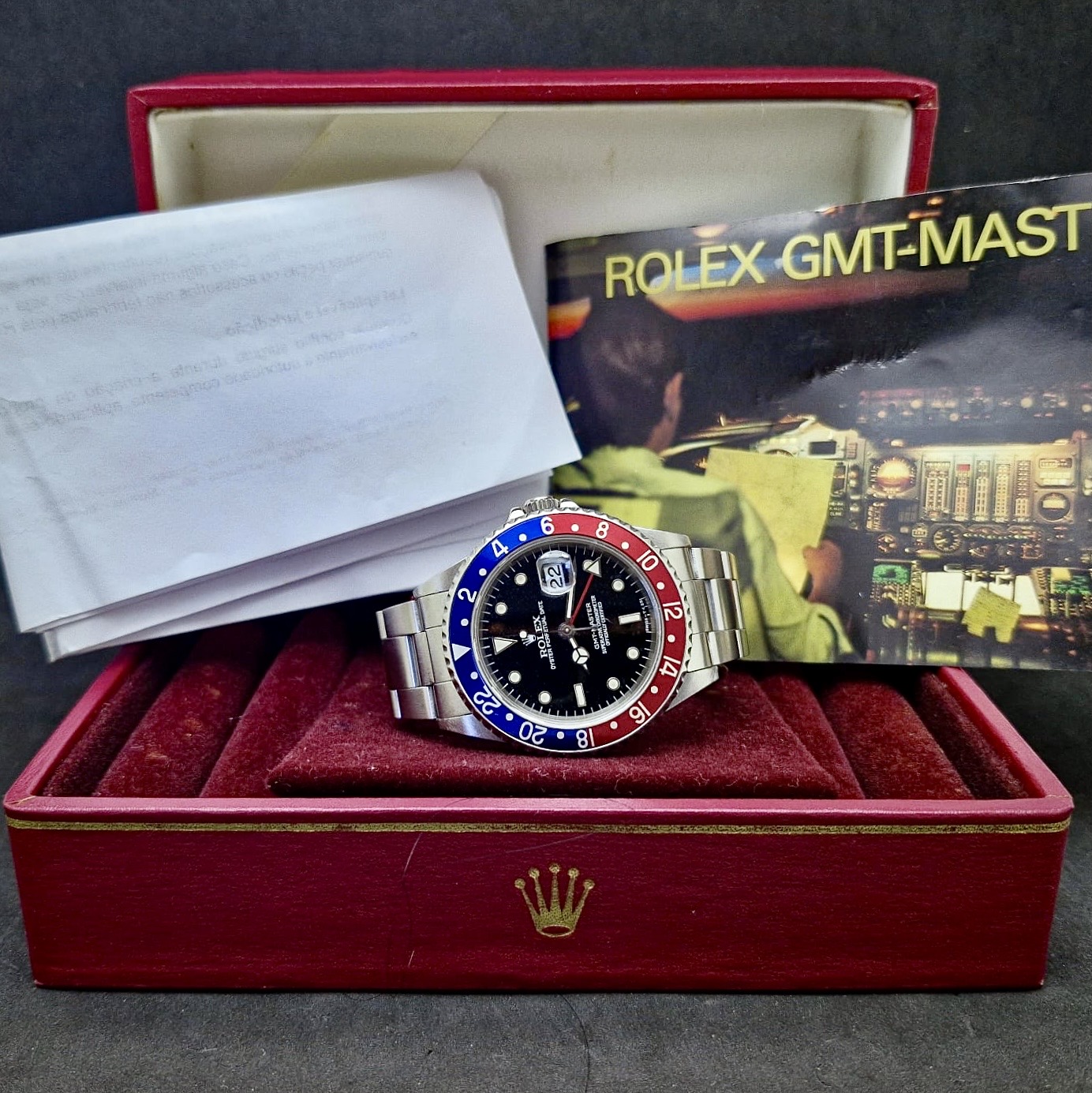 ROLEX GMT MASTER - PEPSI