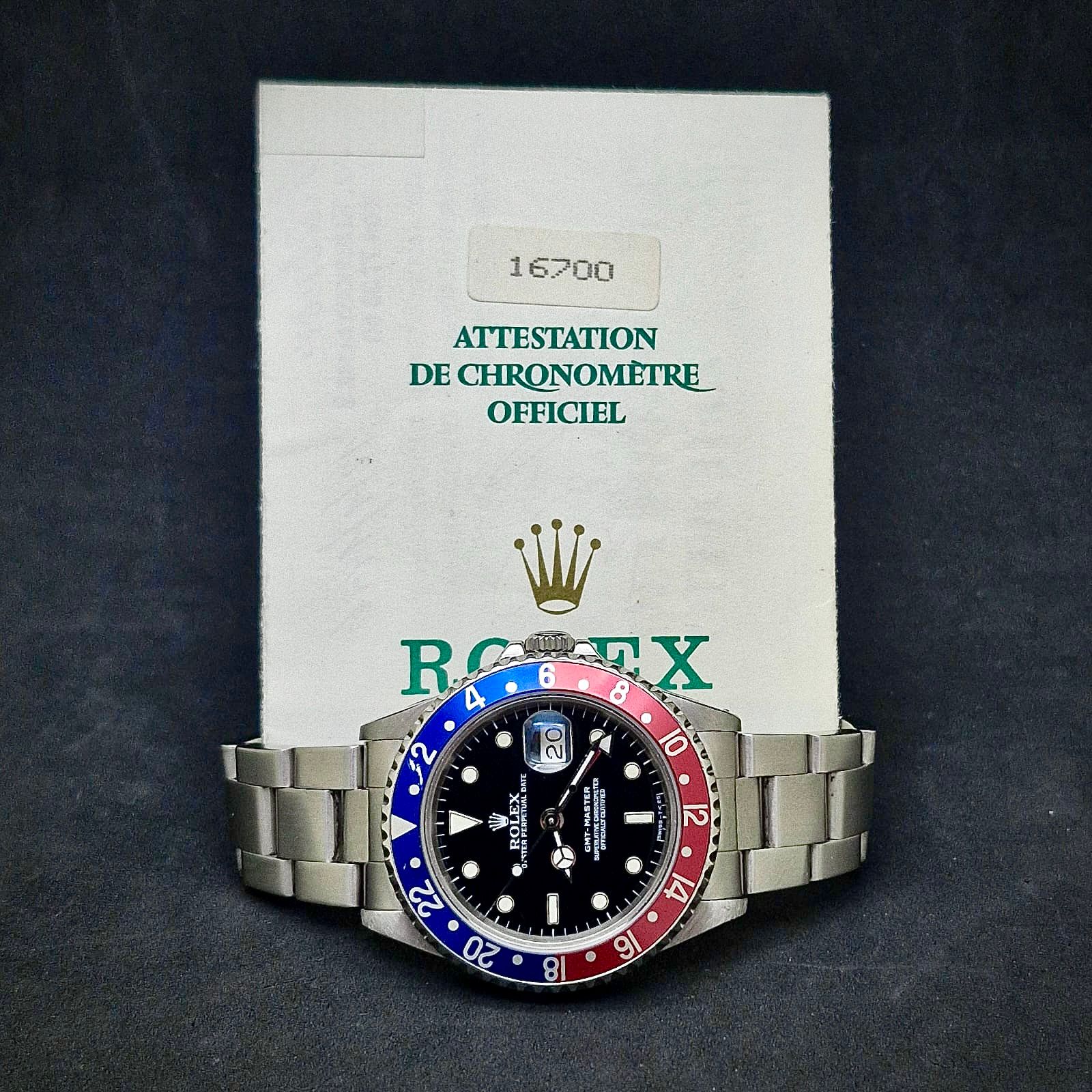 ROLEX GMT MASTER - PEPSI