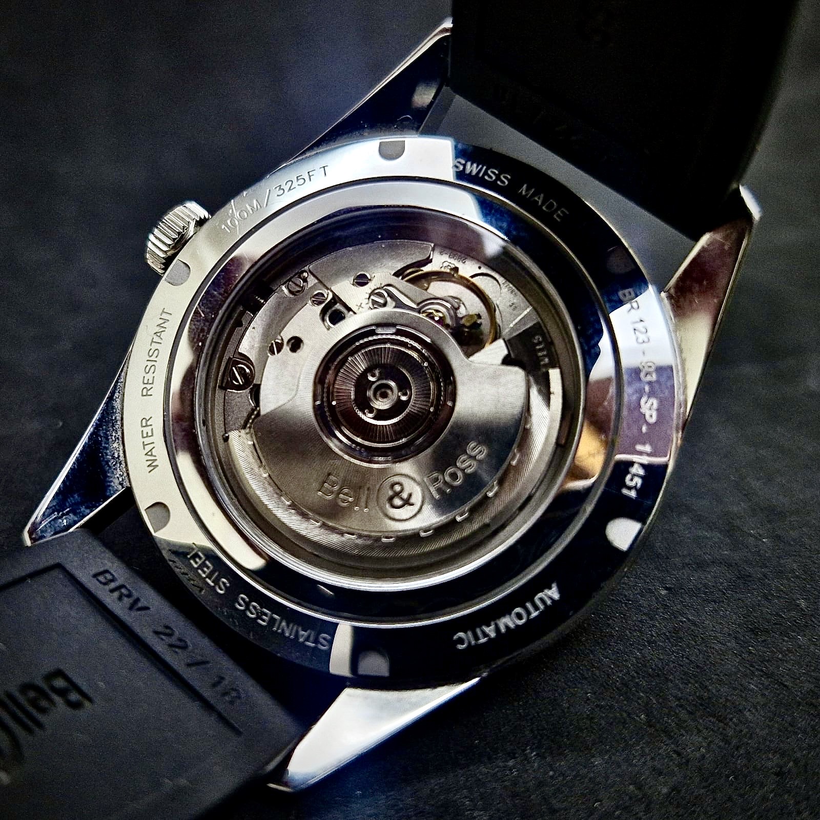BELL & ROSS VINTAGE GMT