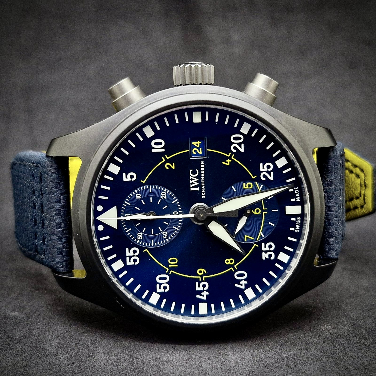 IWC PILOT CHRONOGRAPH BLUE ANGELS
