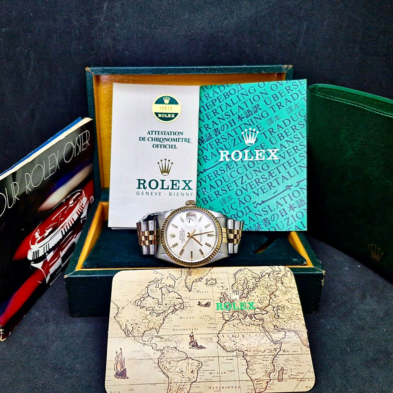 ROLEX DATEJUST GOLD & STEEL