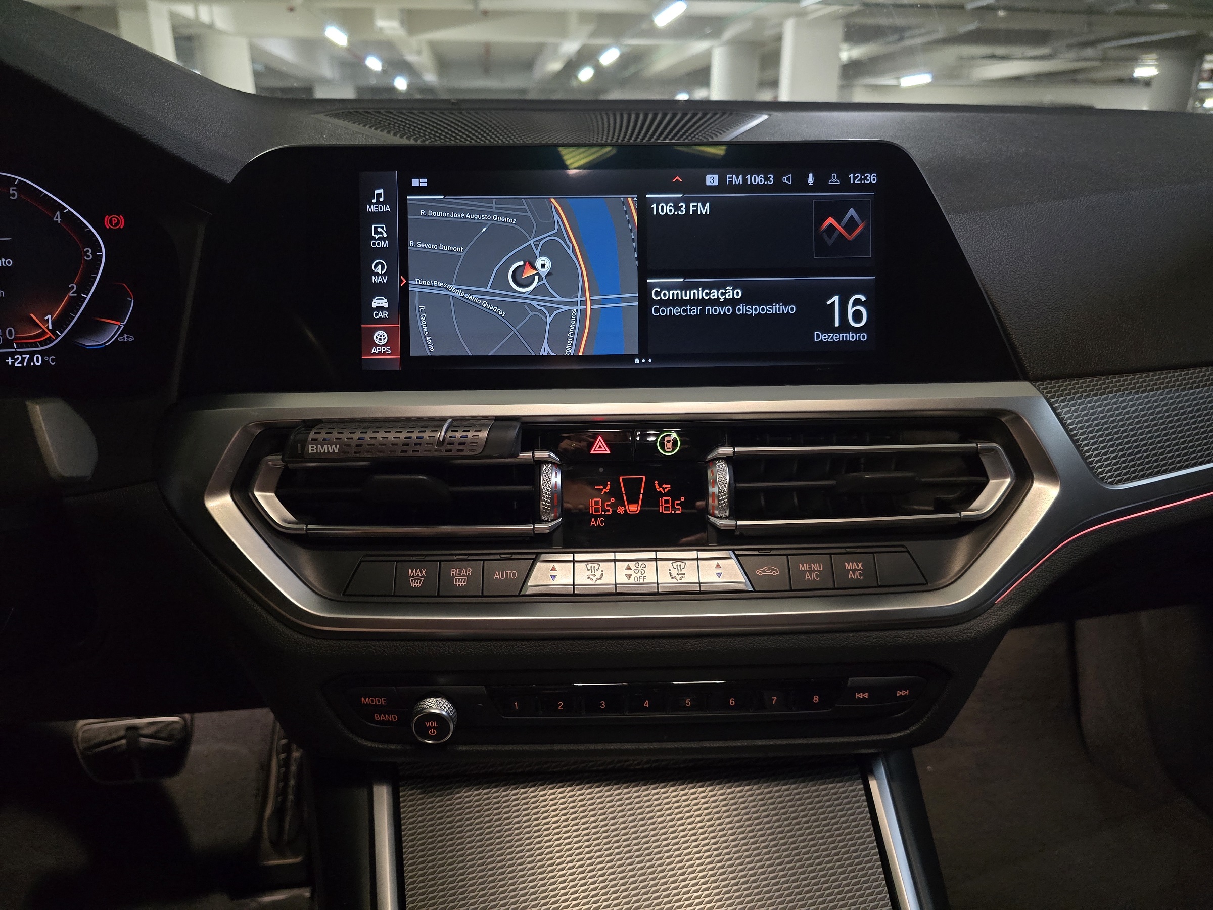 BMW 320I 2.0 16V TURBO GASOLINA M SPORT AUTOMÁTICO