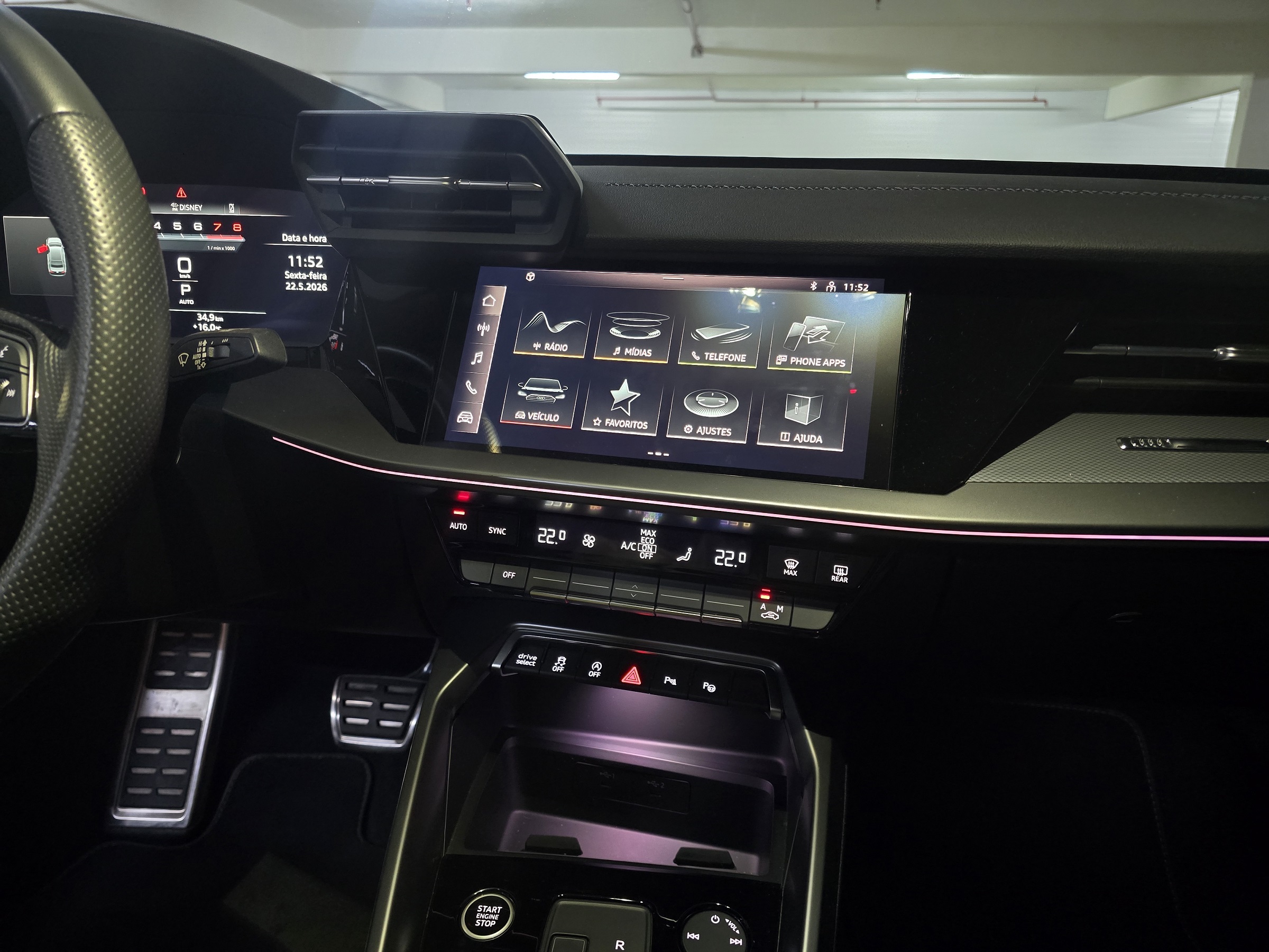AUDI A3 2.0 40 TFSI MHEV SEDAN S LINE S-TRONIC