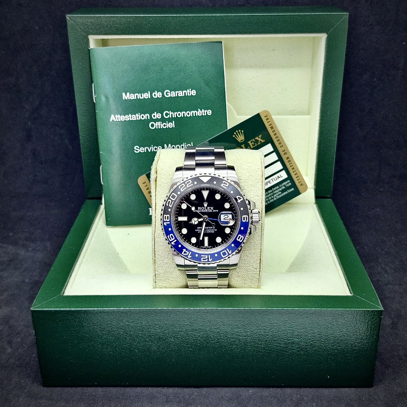 ROLEX GMT MASTER II - BATMAN