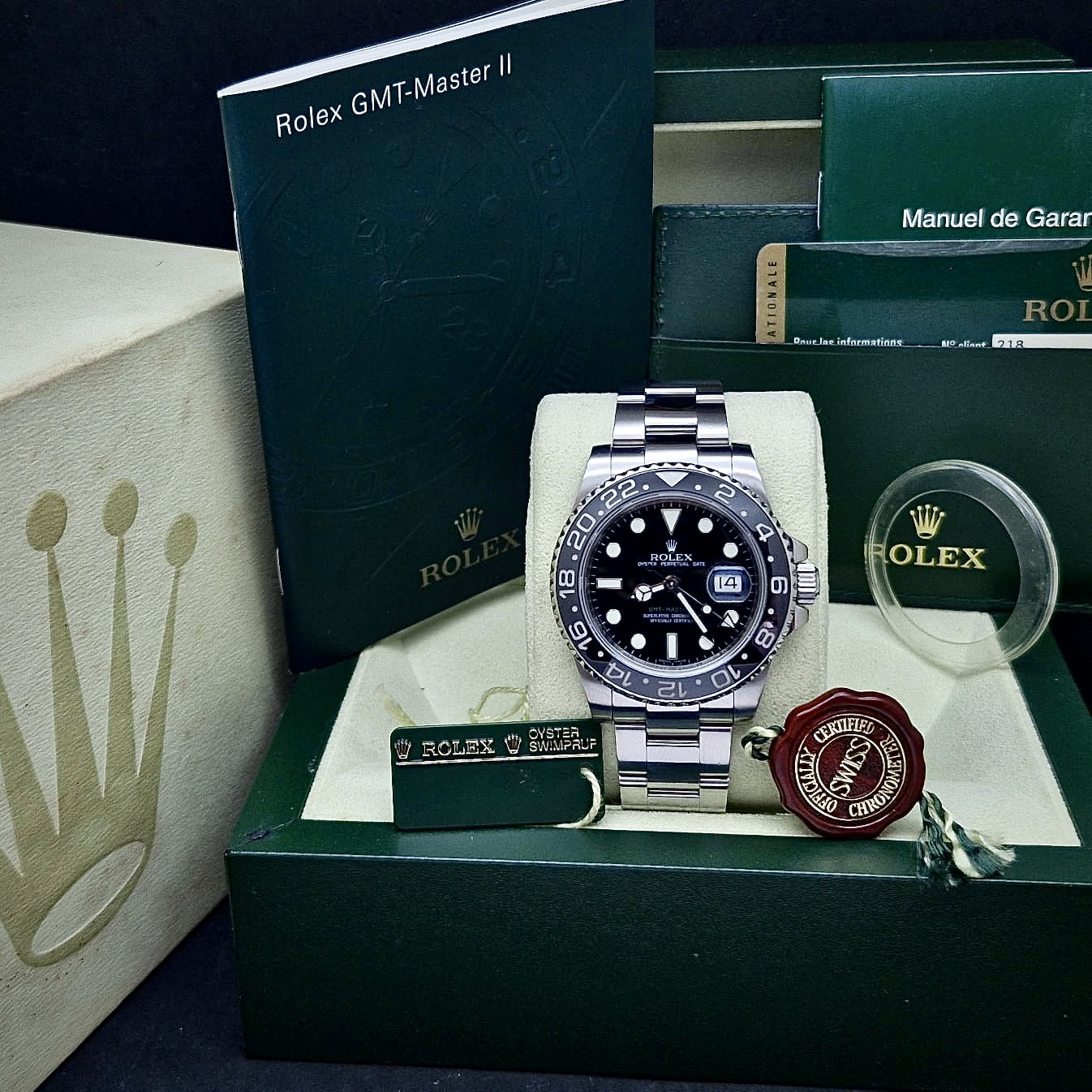 ROLEX GMT MASTER II