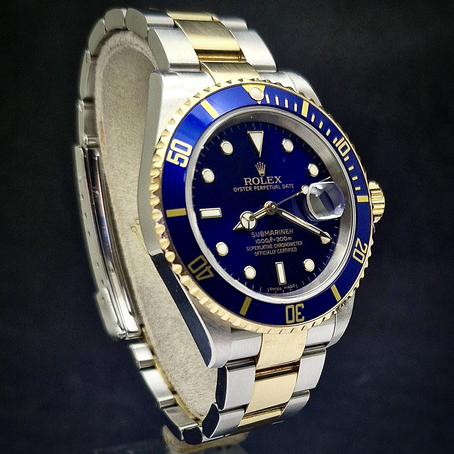 ROLEX SUBMARINER DATE GOLD & STEEL