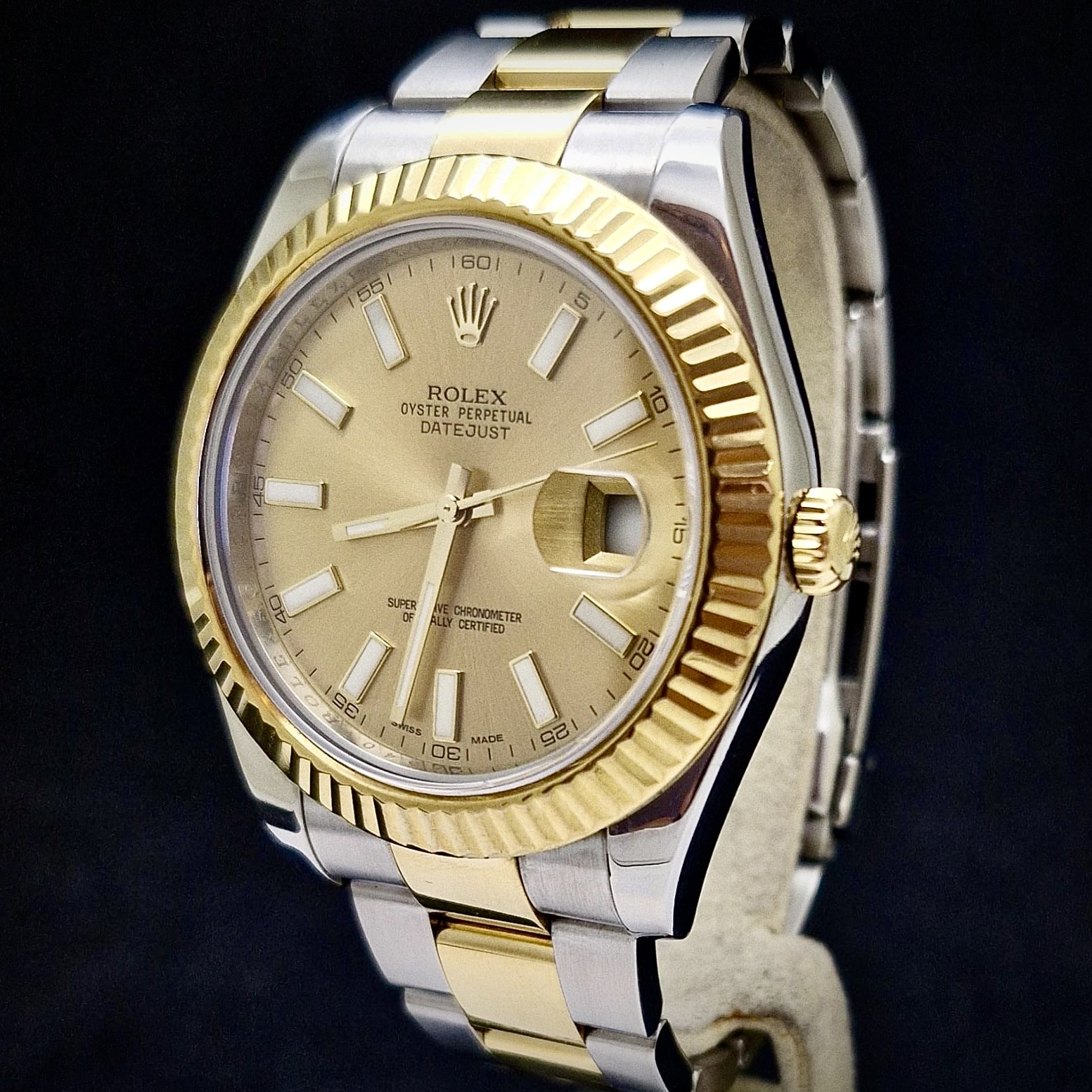 ROLEX OYSTER PERPETUAL DATEJUST II - GOLD & STEEL