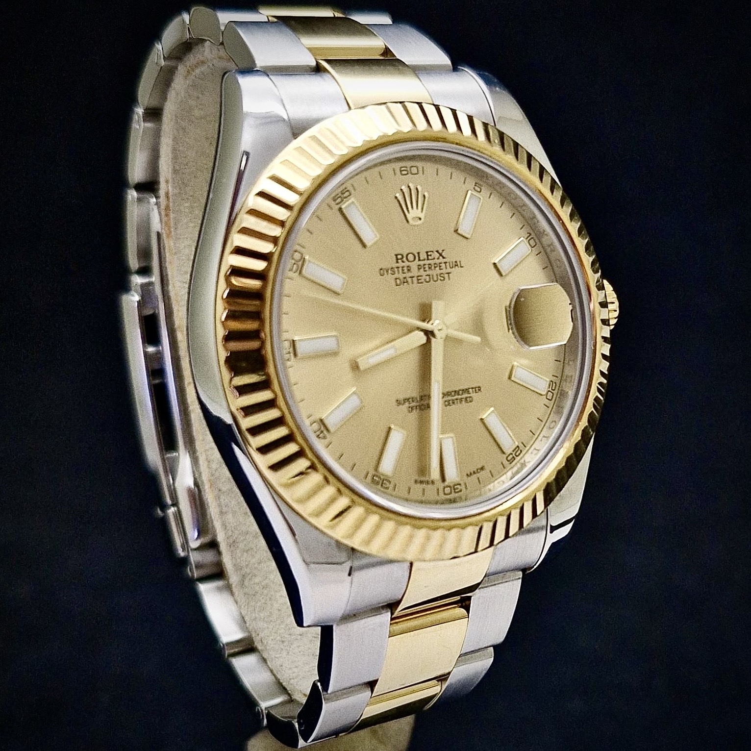 ROLEX OYSTER PERPETUAL DATEJUST II - GOLD & STEEL