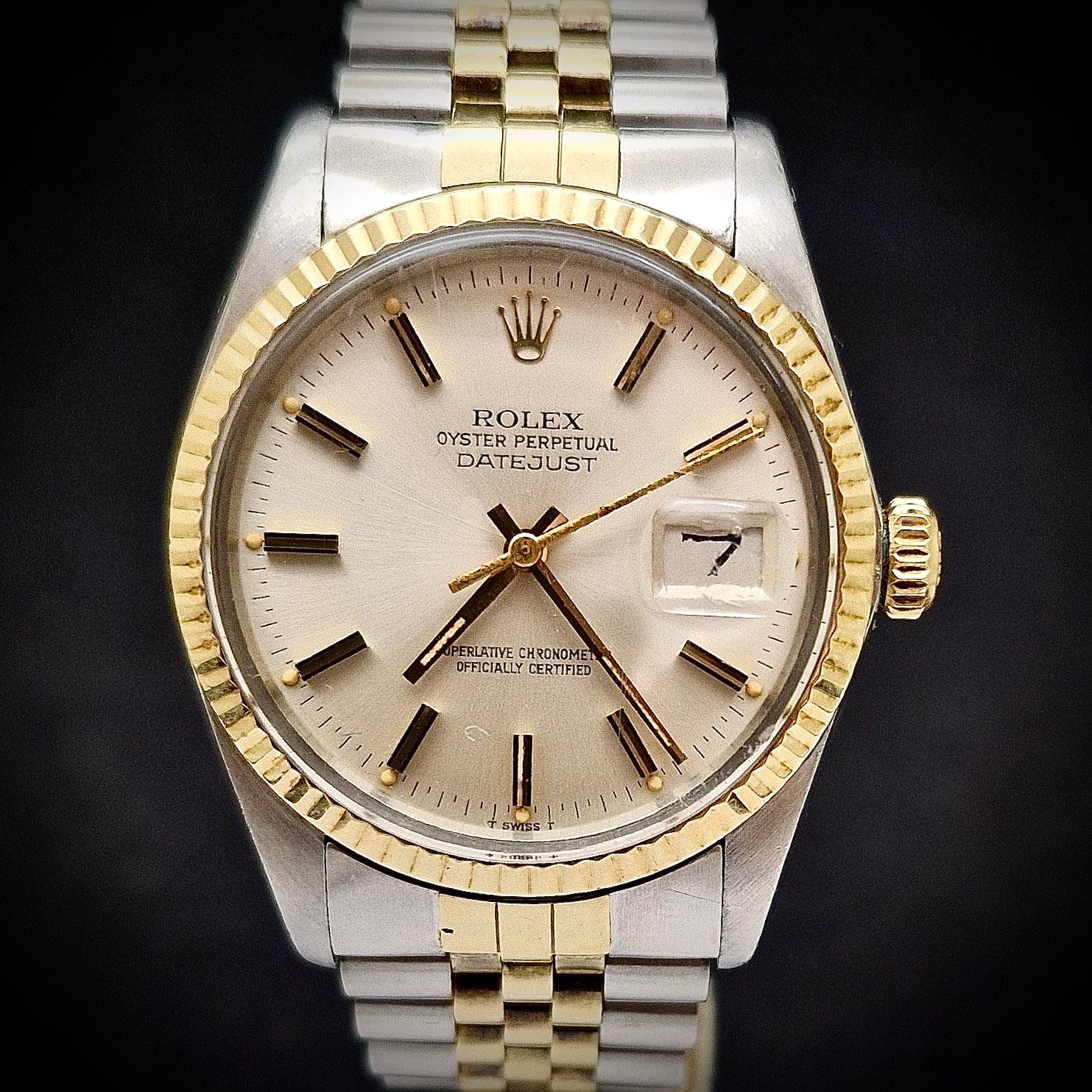ROLEX DATEJUST GOLD & STEEL
