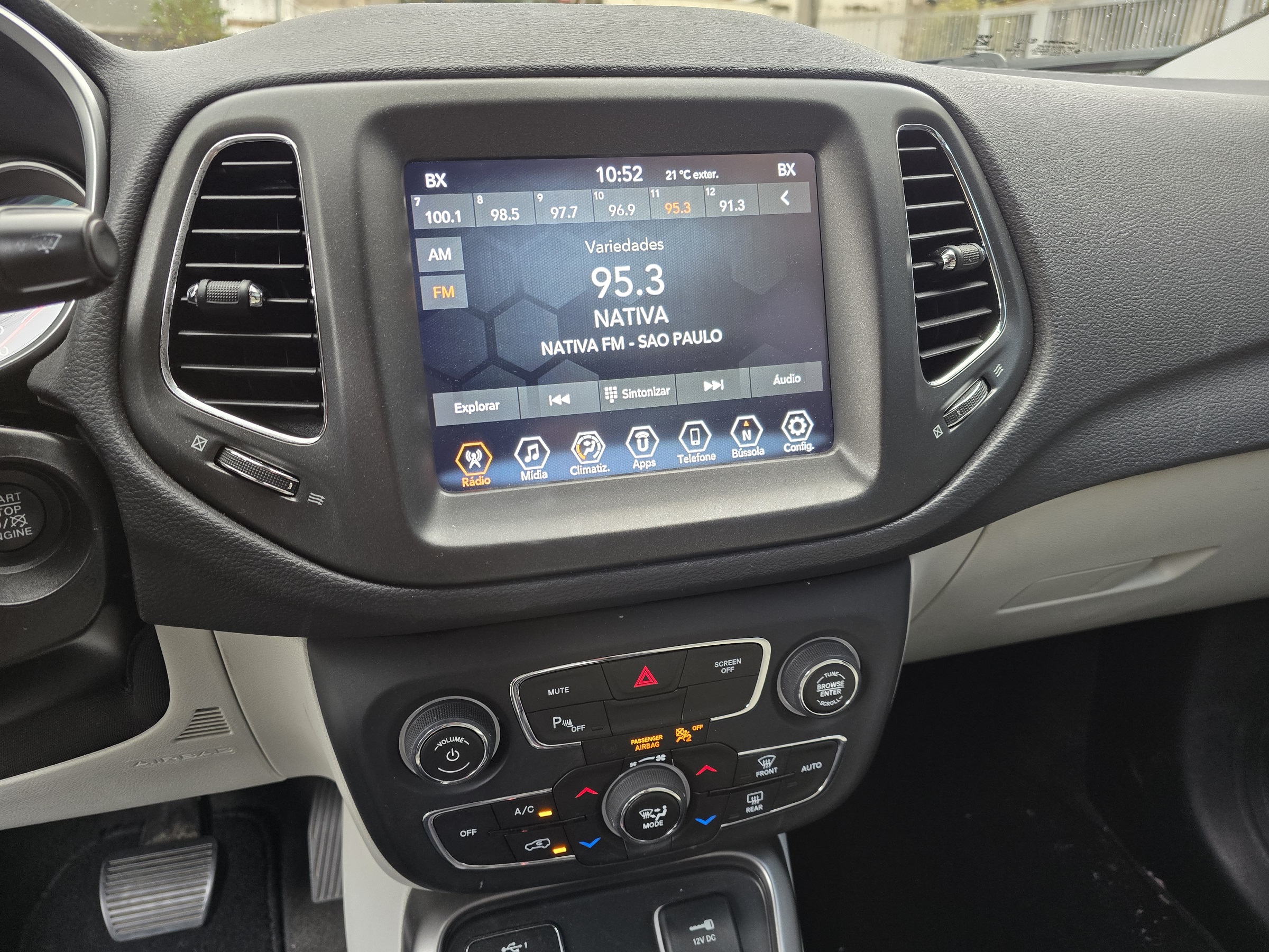 JEEP COMPASS 2.0 16V FLEX LONGITUDE AUTOMÁTICO