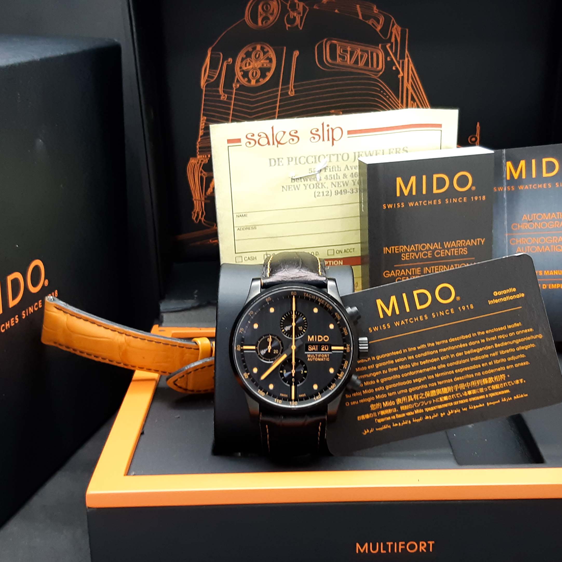 MIDO MULTIFORT CHRONOGRAPH