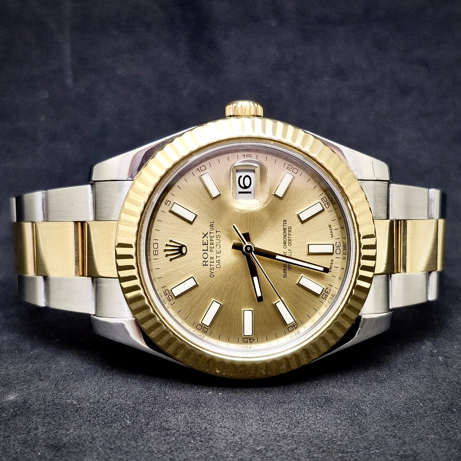 ROLEX OYSTER PERPETUAL DATEJUST II - GOLD & STEEL