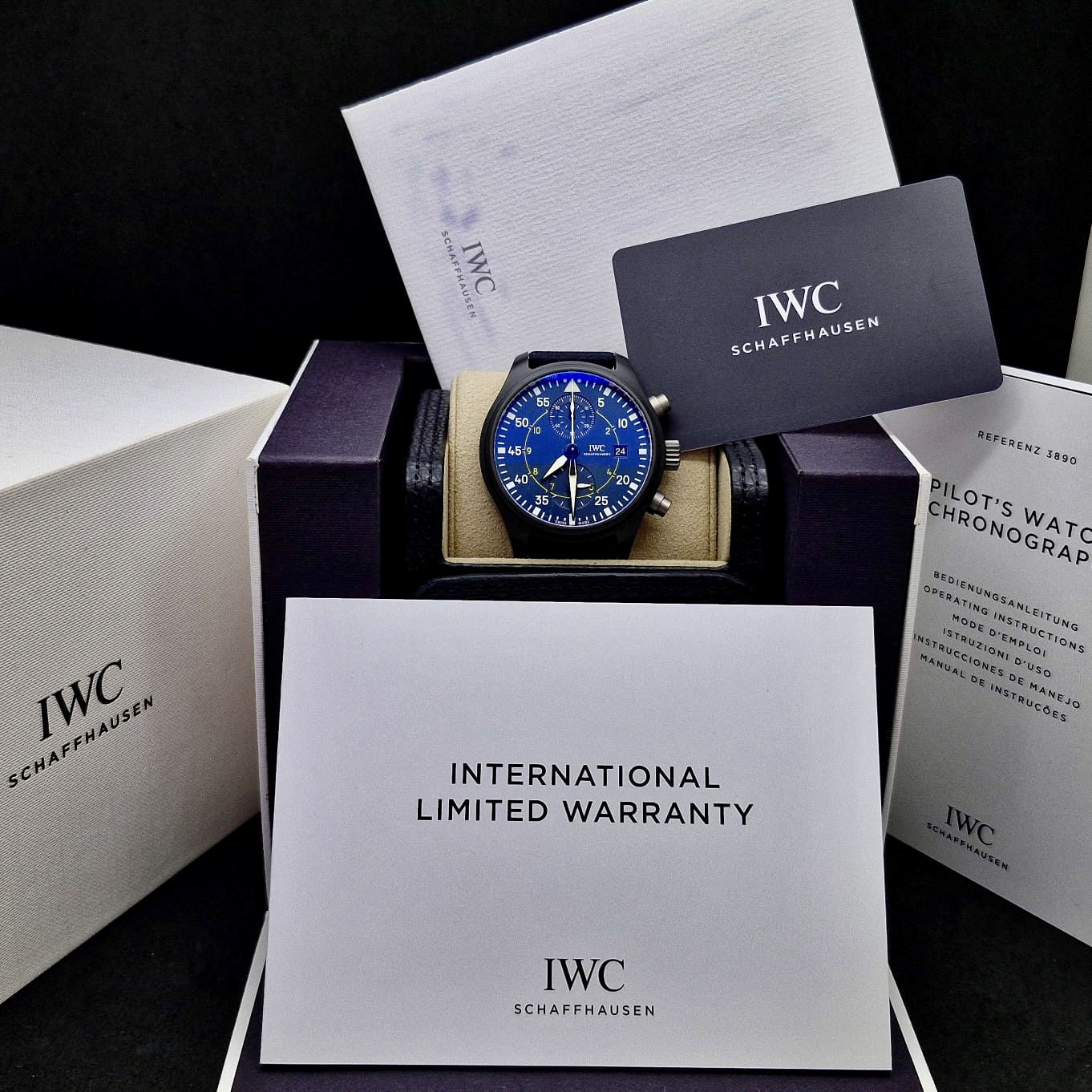 IWC PILOT CHRONOGRAPH BLUE ANGELS