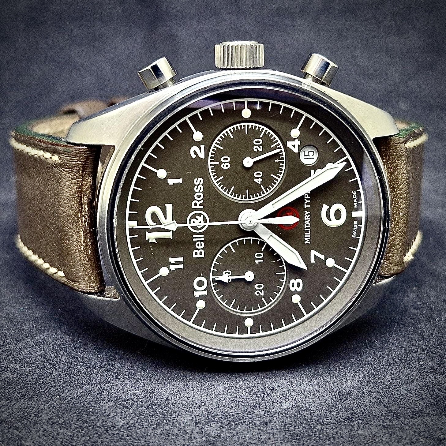 BELL & ROSS MILITARY TYPE 126 - LIMITED EDITION