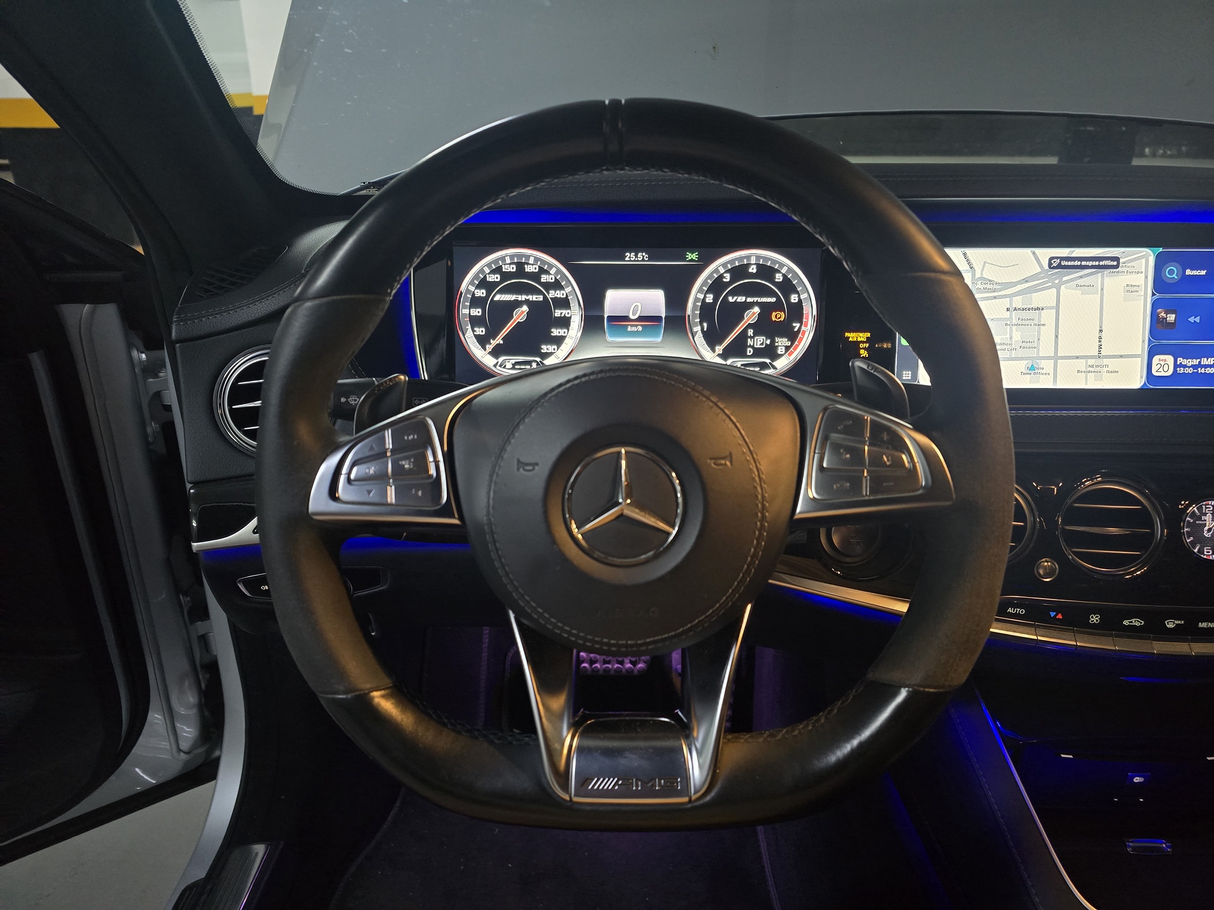 MERCEDES-BENZ S63 5.5 L V8 BI-TURBO GASOLINA 4P AUTOMÁTICO