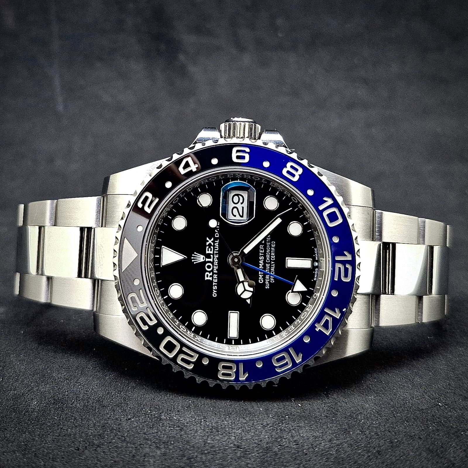 ROLEX GMT MASTER II - BATMAN