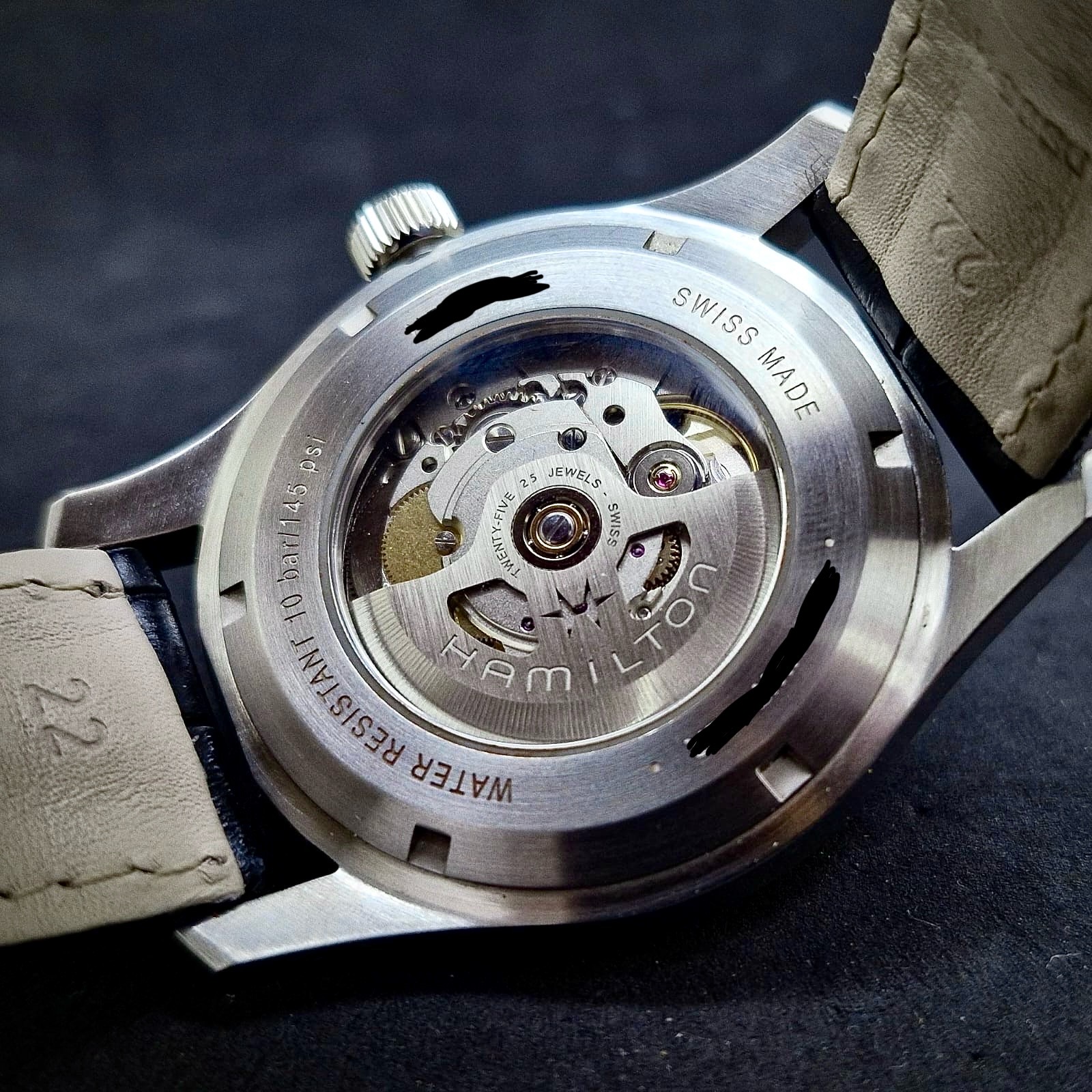 HAMILTON KHAKI FIELD MURPH