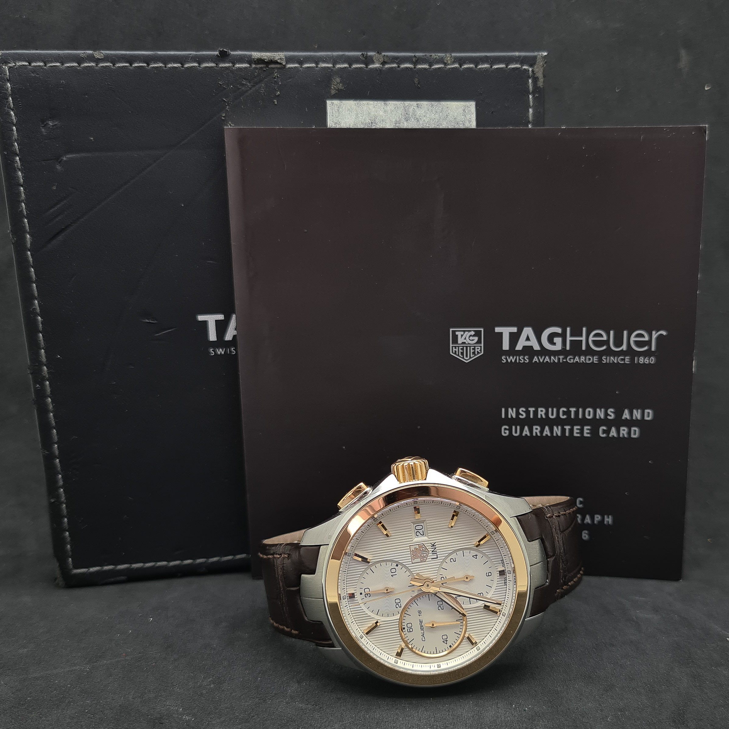 TAG HEUER LINK CALIBRE 16 CHRONOGRAPH
