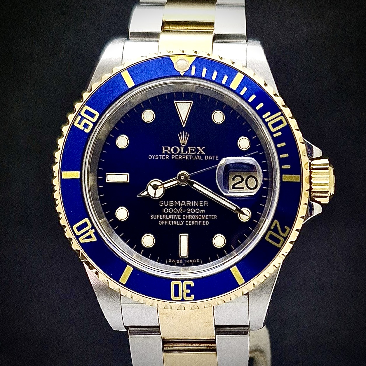 ROLEX SUBMARINER DATE GOLD & STEEL