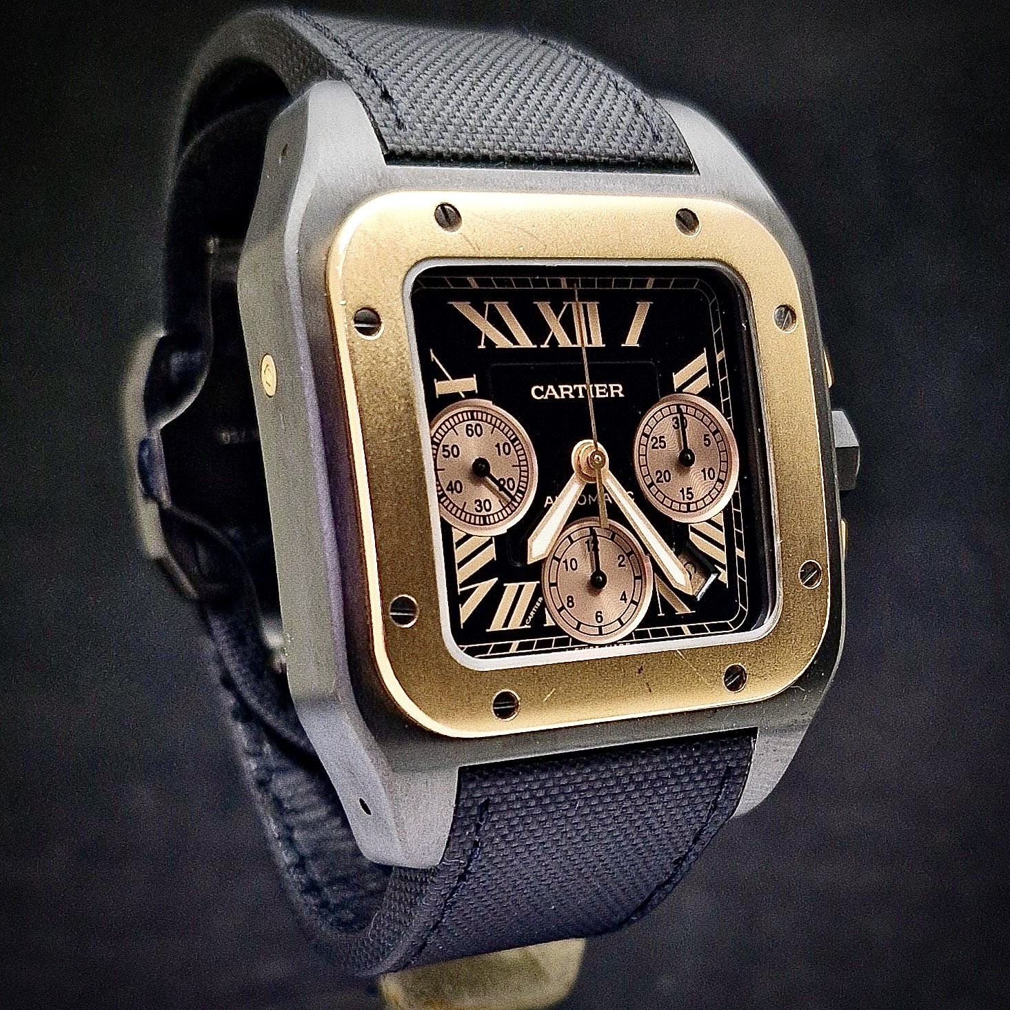 CARTIER SANTOS 100 XL CHRONOGRAPH
