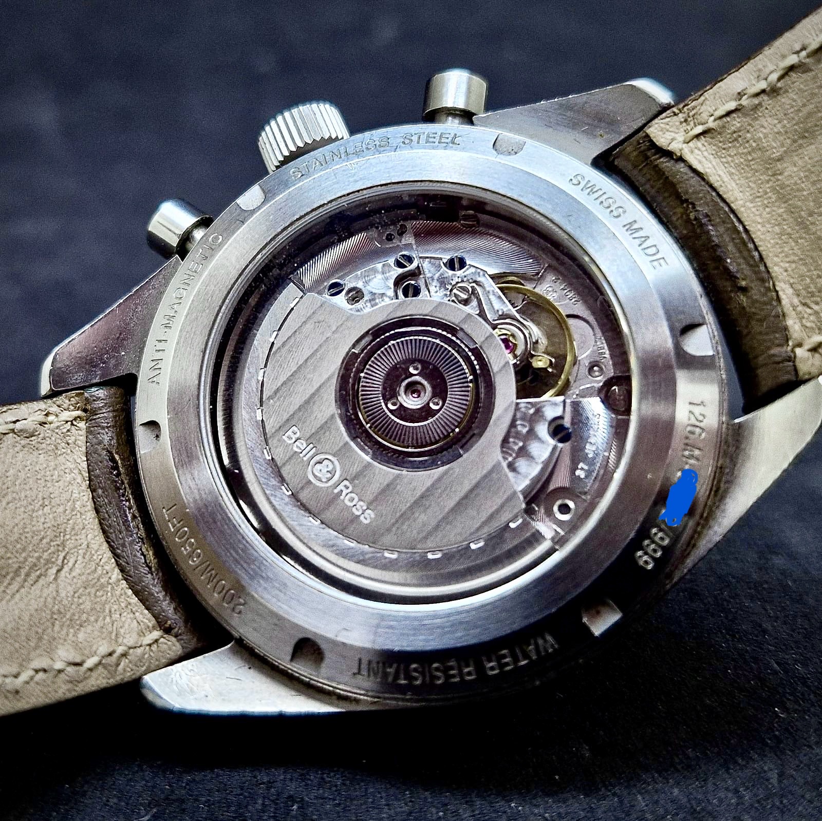 BELL & ROSS MILITARY TYPE 126 - LIMITED EDITION