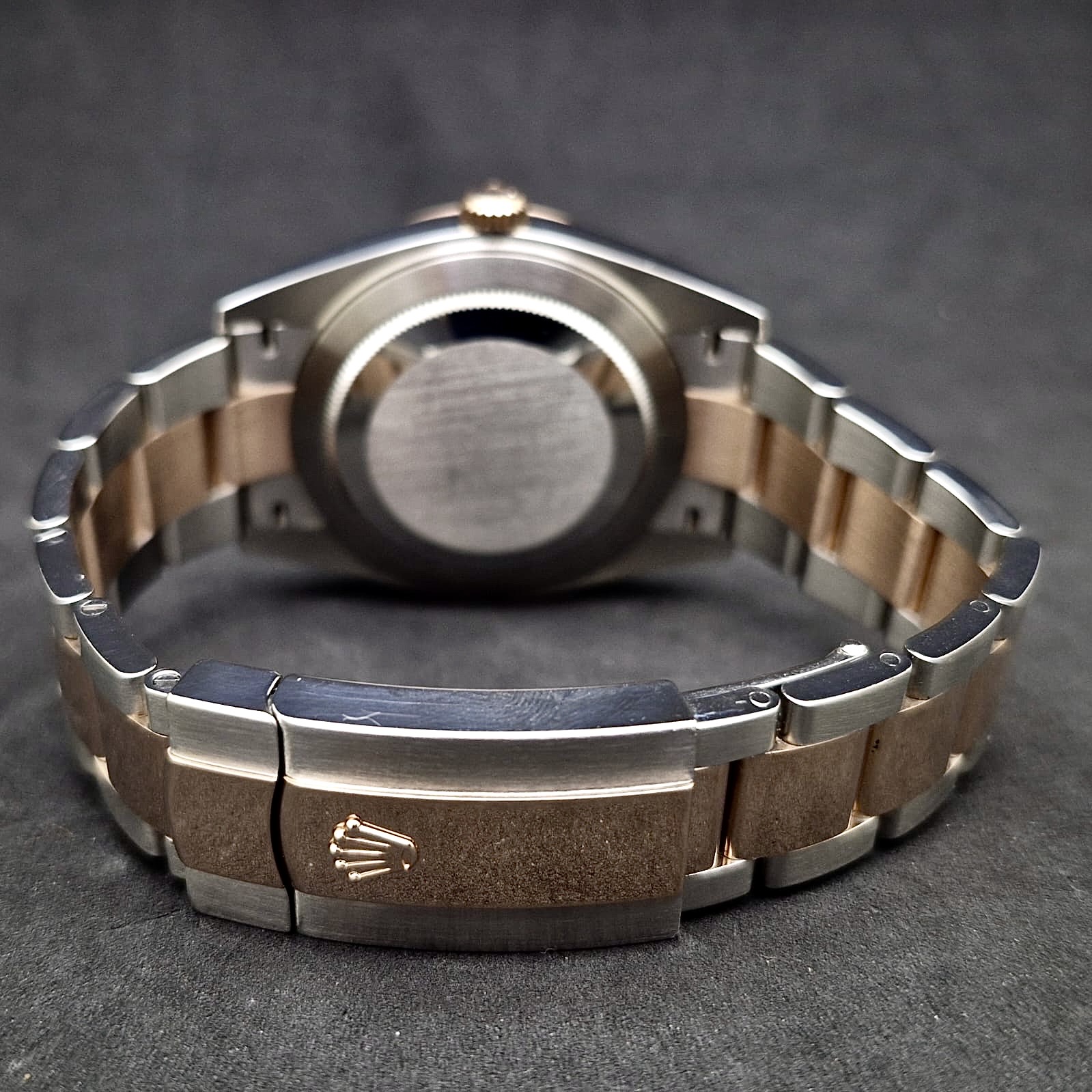 ROLEX OYSTER PERPETUAL DATEJUST 41 ROSE GOLD & STEEL