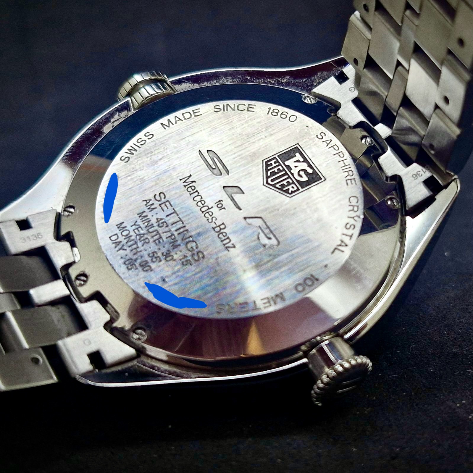 TAG HEUER SLR MERCEDES BENZ CALIBRE S