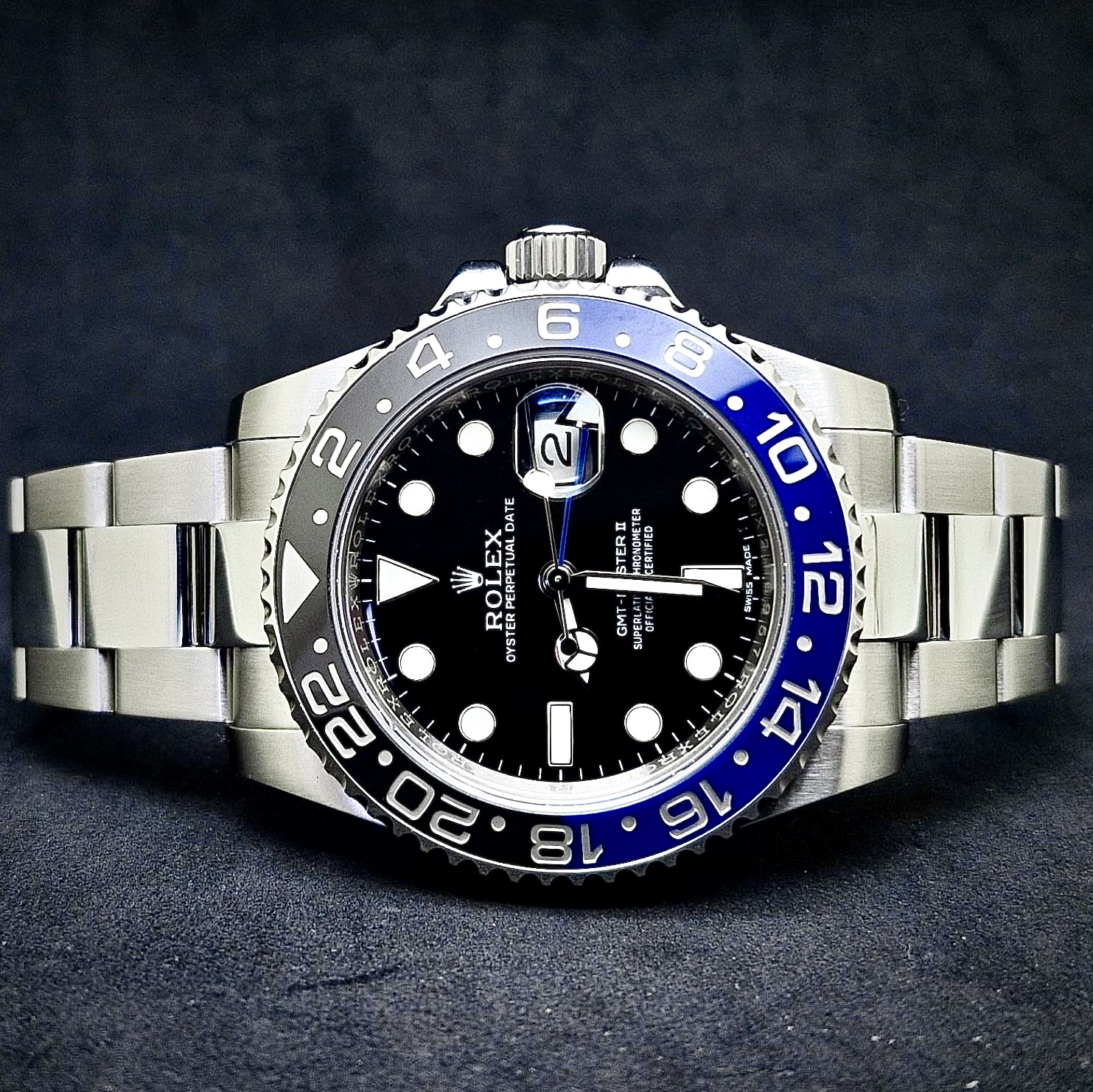 ROLEX GMT MASTER II - BATMAN
