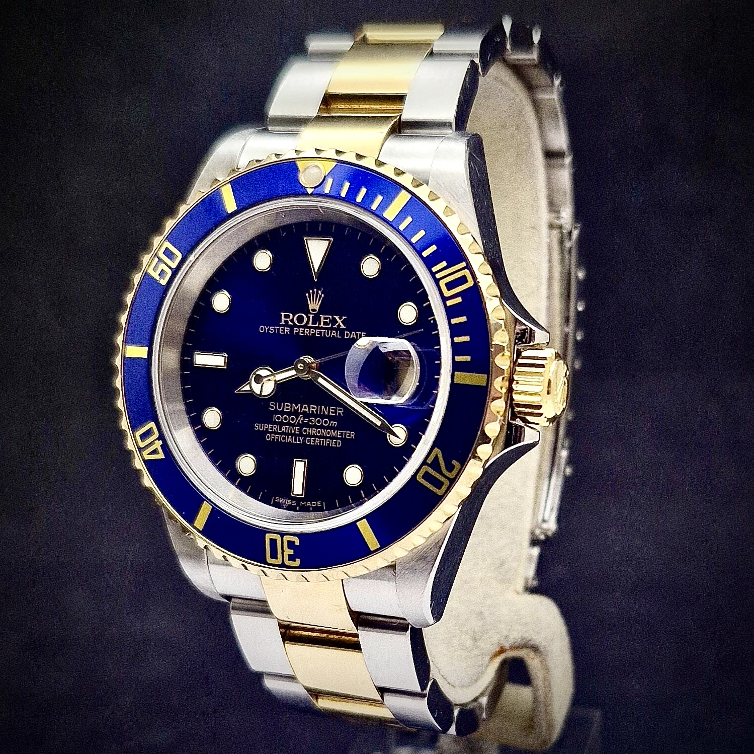 ROLEX SUBMARINER DATE GOLD & STEEL