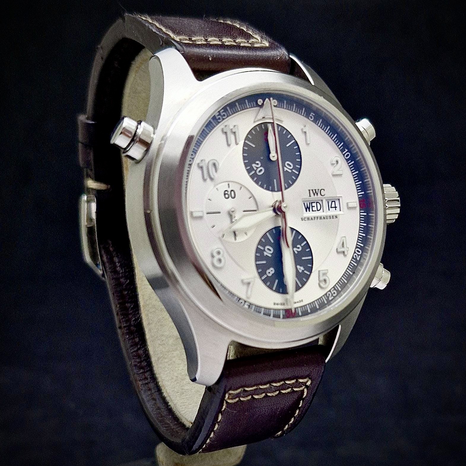 IWC PILOT SPITFIRE DOUBLE CHRONOGRAPH