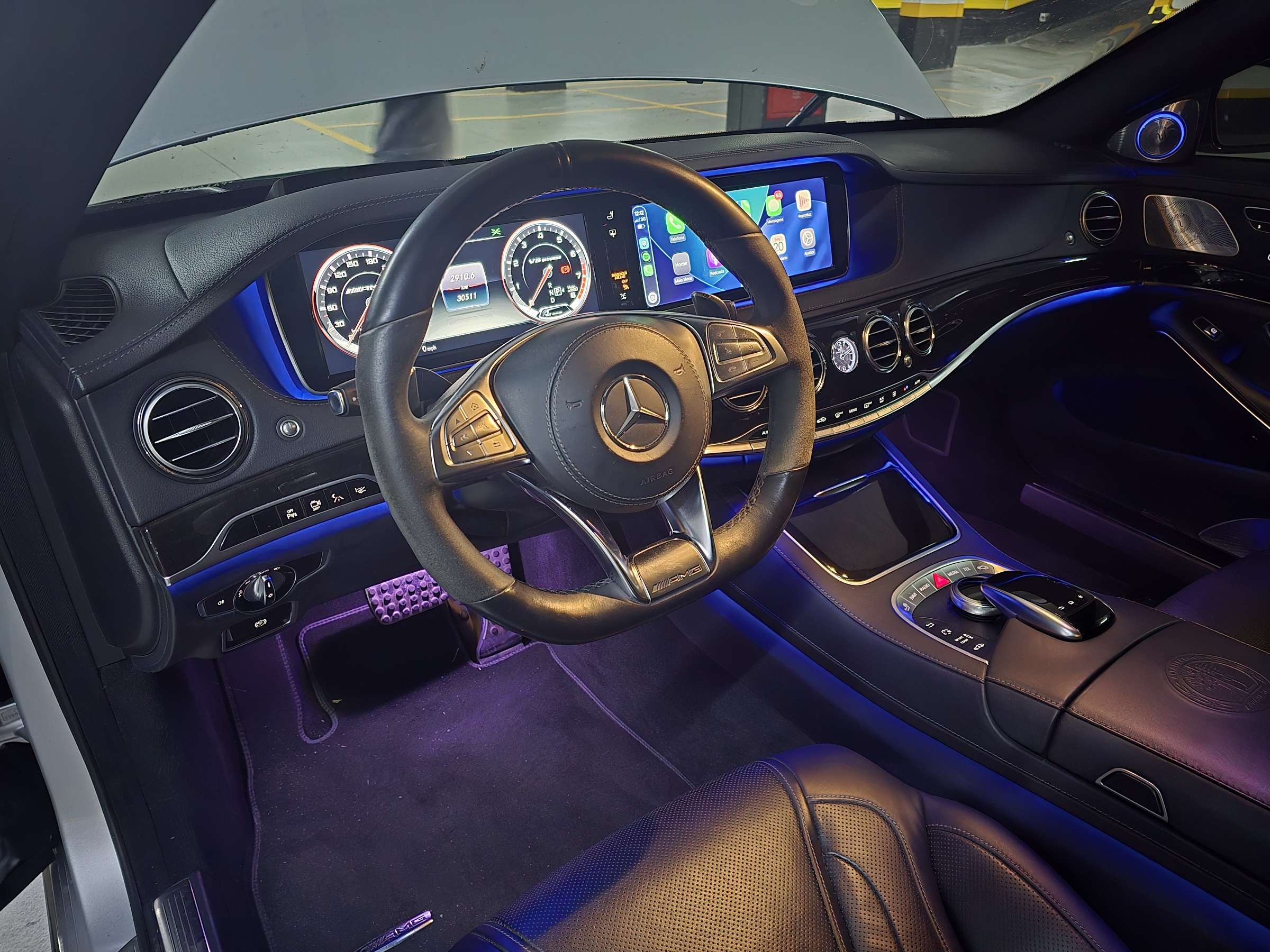 MERCEDES-BENZ S63 5.5 L V8 BI-TURBO GASOLINA 4P AUTOMÁTICO