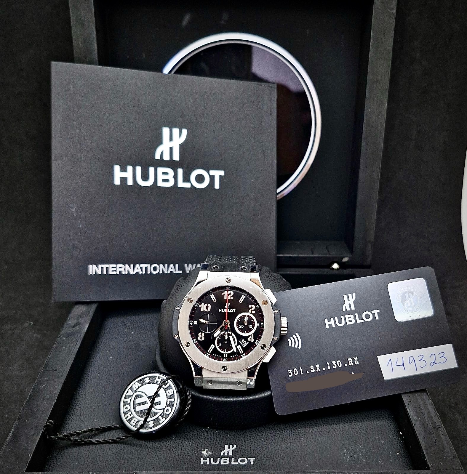 HUBLOT BIG BANG CHRONOGRAPH - STEEL