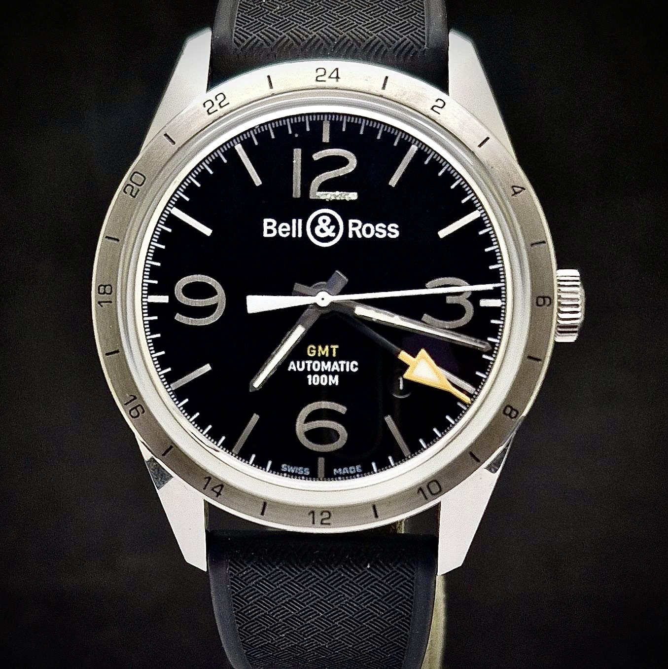 BELL & ROSS VINTAGE GMT