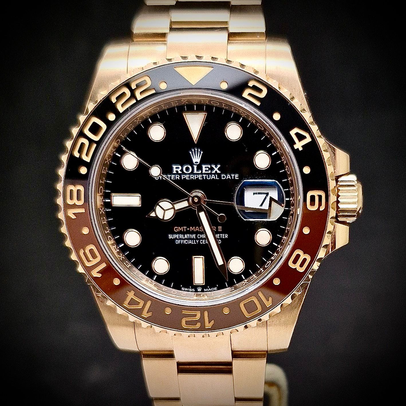 ROLEX GMT MASTER II - ROOTBEER