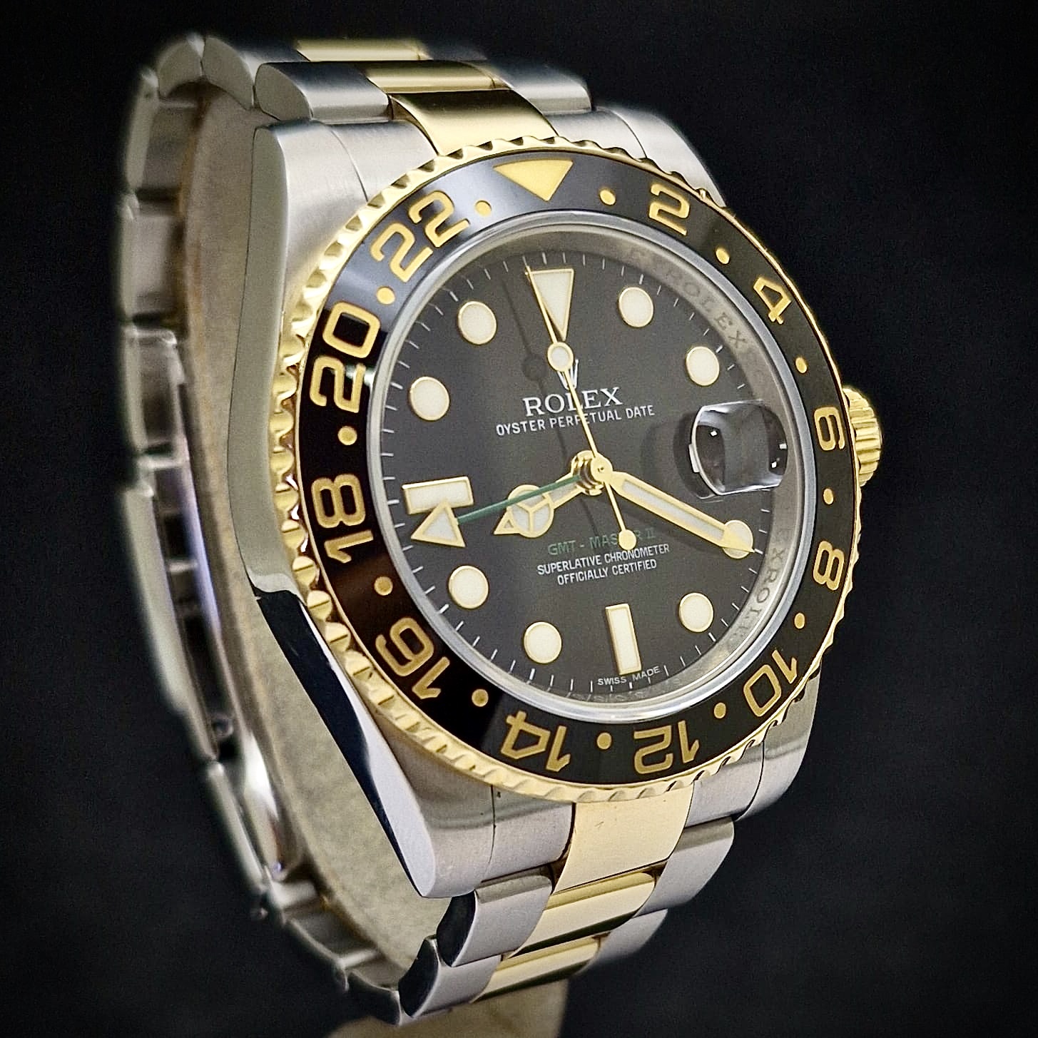 ROLEX GMT MASTER II - GOLD & STEEL