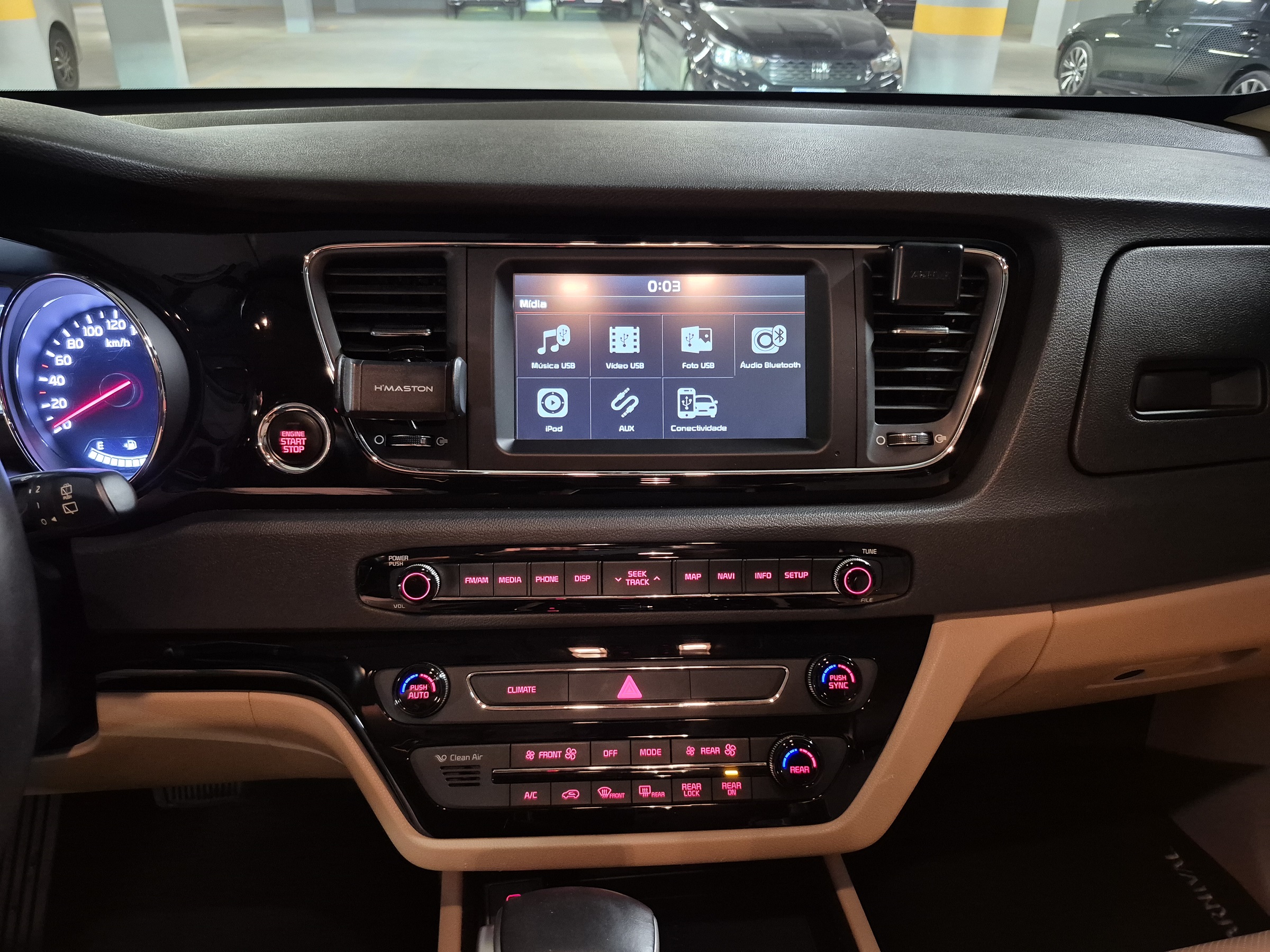 KIA CARNIVAL 3.3 EX V6 24V GASOLINA 4P AUTOMATICO