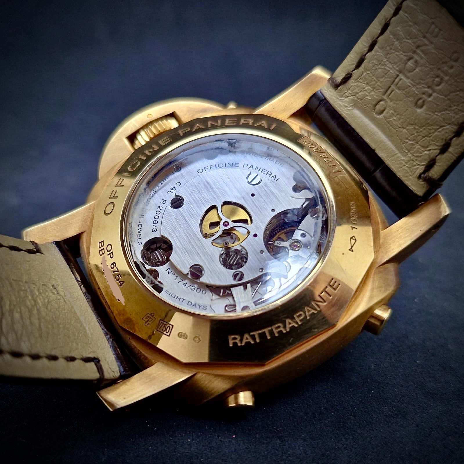 PANERAI LUMINOR 1950 8 DAYS RATTRAPANTE