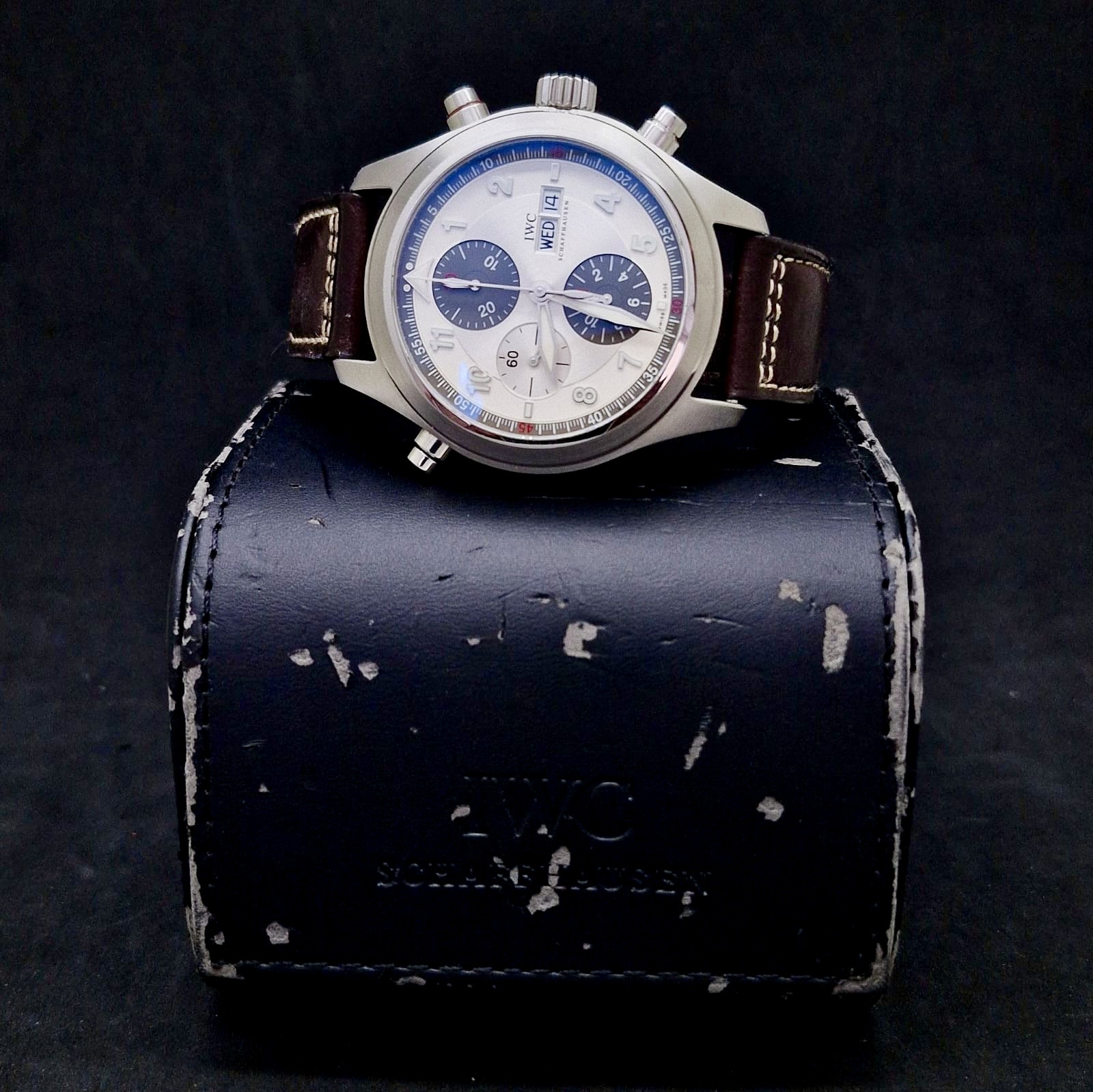 IWC PILOT SPITFIRE DOUBLE CHRONOGRAPH