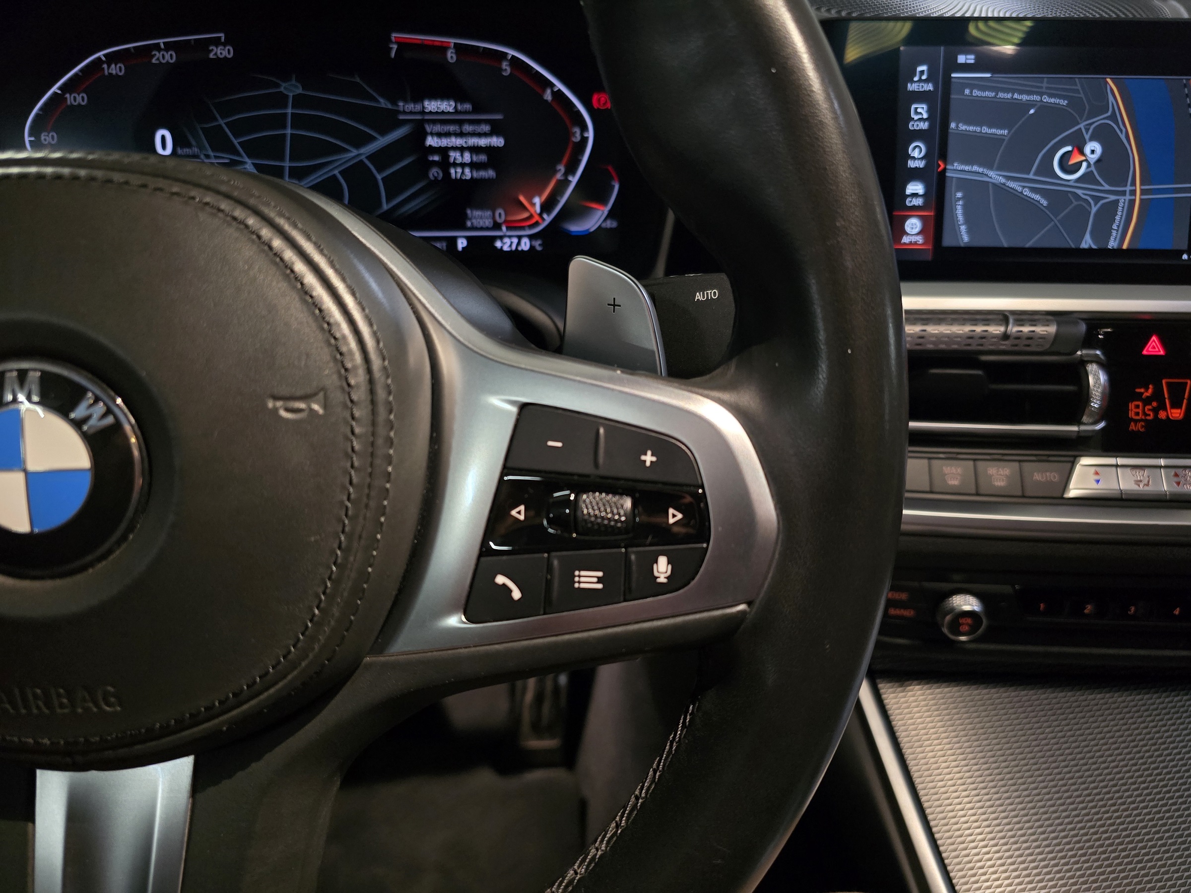 BMW 320I 2.0 16V TURBO GASOLINA M SPORT AUTOMÁTICO