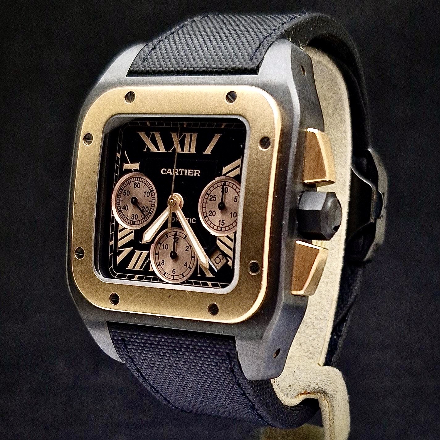 CARTIER SANTOS 100 XL CHRONOGRAPH